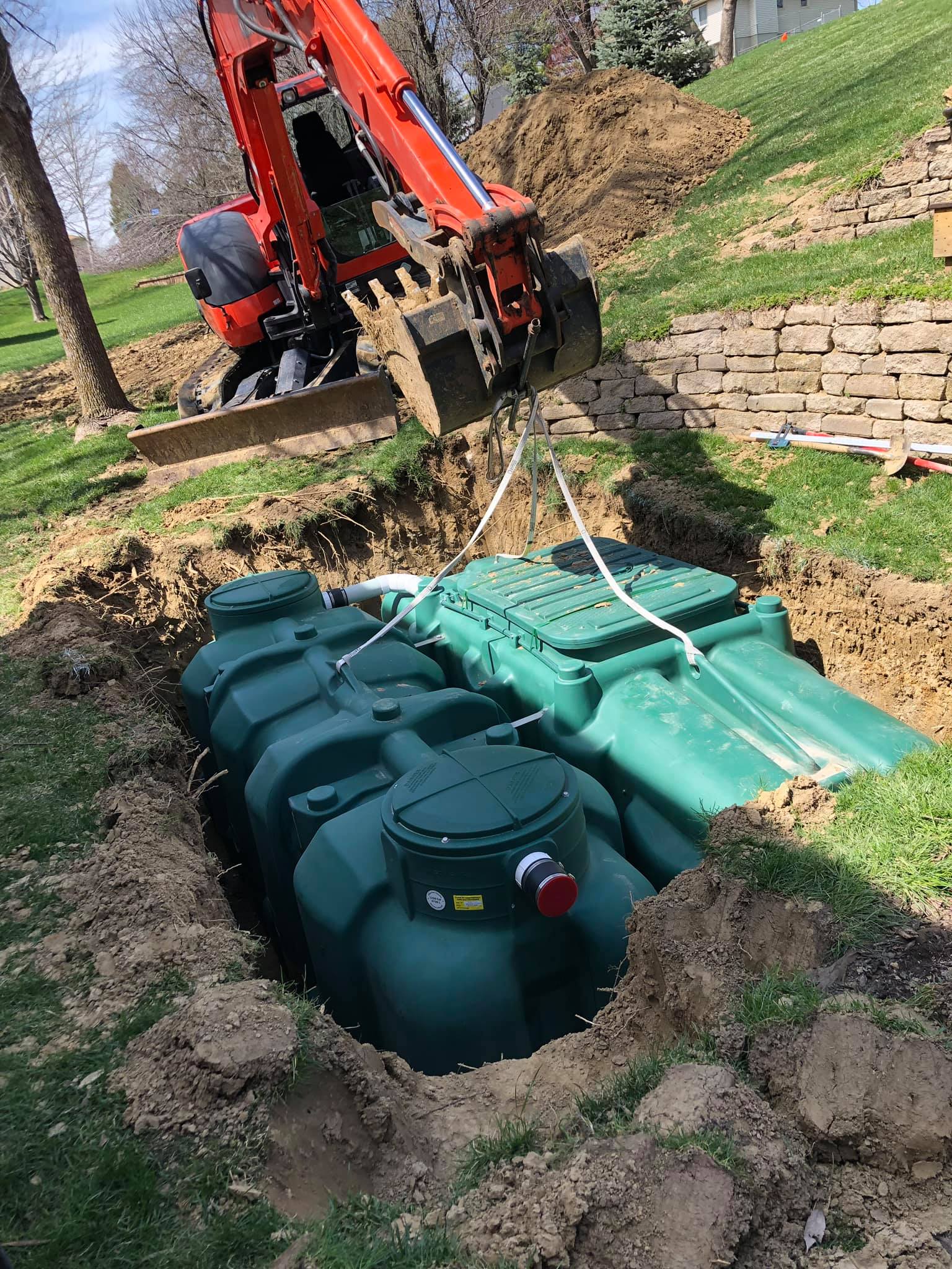Septic installation
