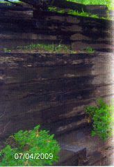 Residential retaining wall