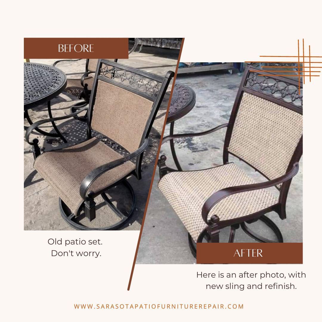 Outdoor Furniture Refinishing and Repair Bradenton, FL