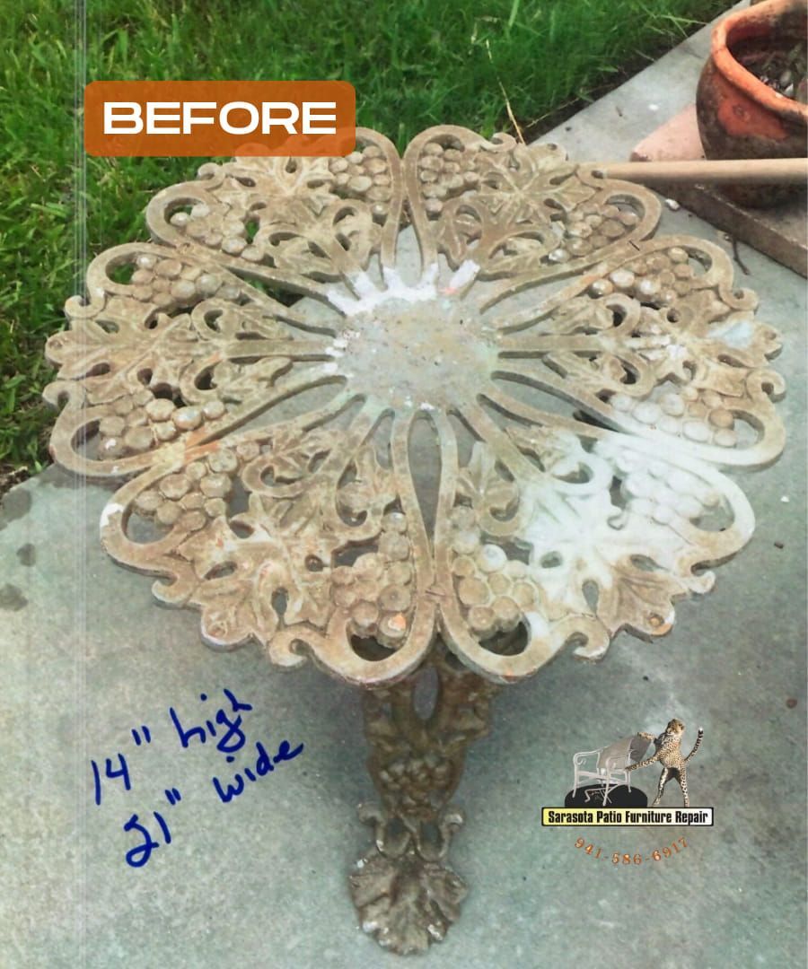 Outdoor Furniture Refinishing and Repair Bradenton, FL