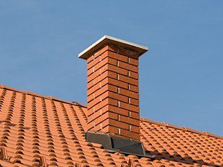 Brick chimney