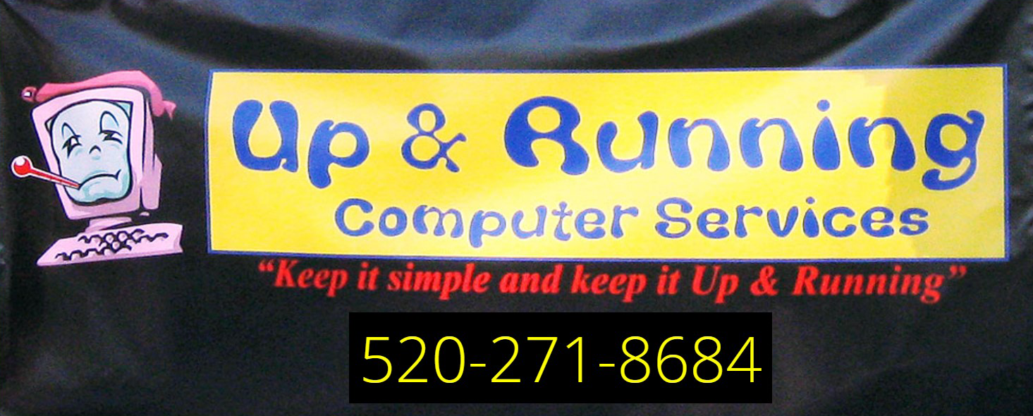 Up & Running Computer Services banner