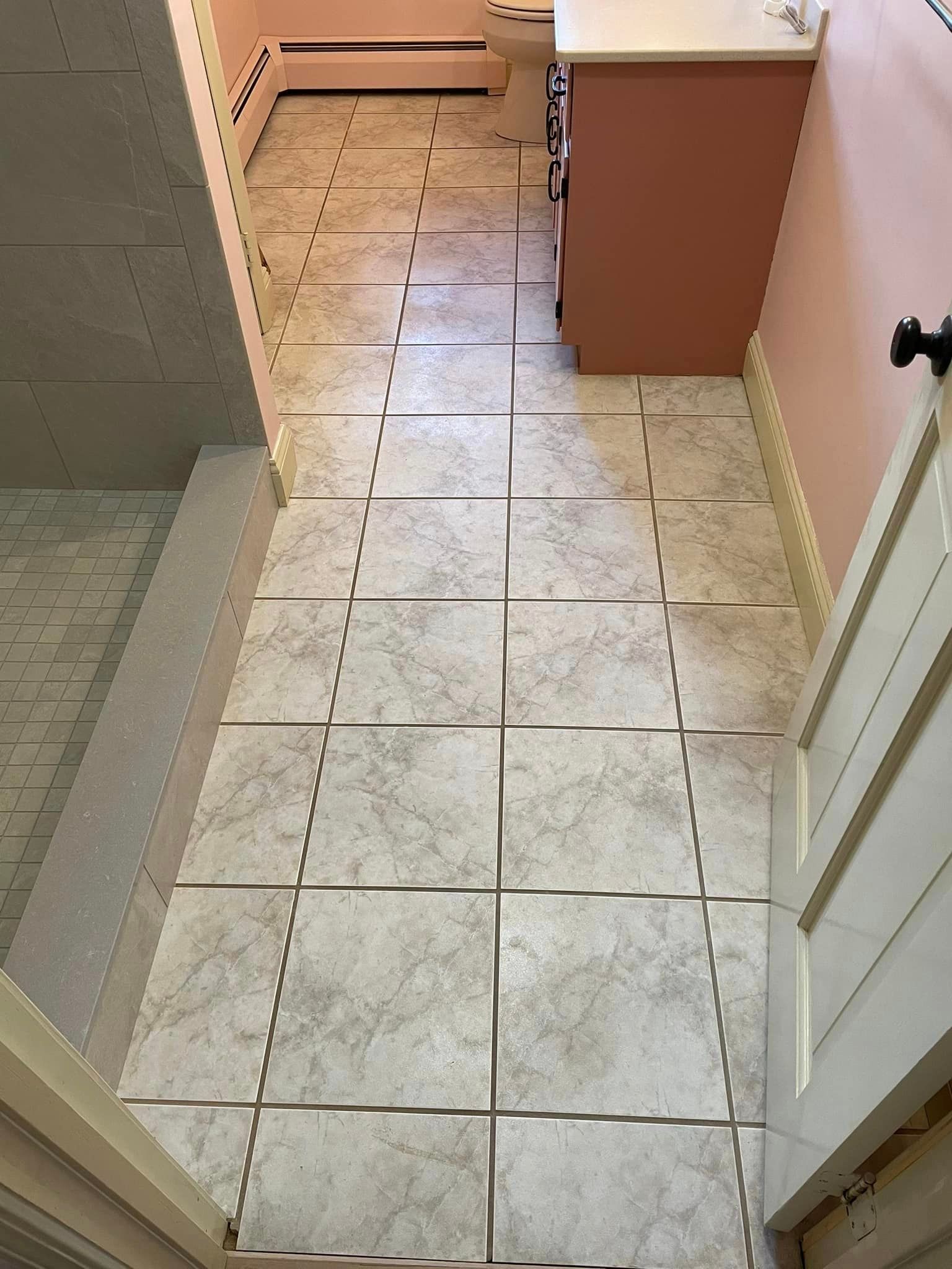 Tile flooring