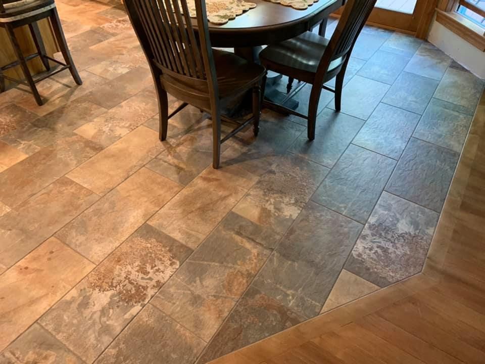 Stone flooring