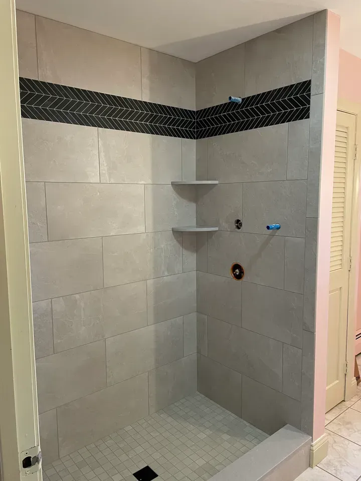 Shower tiles