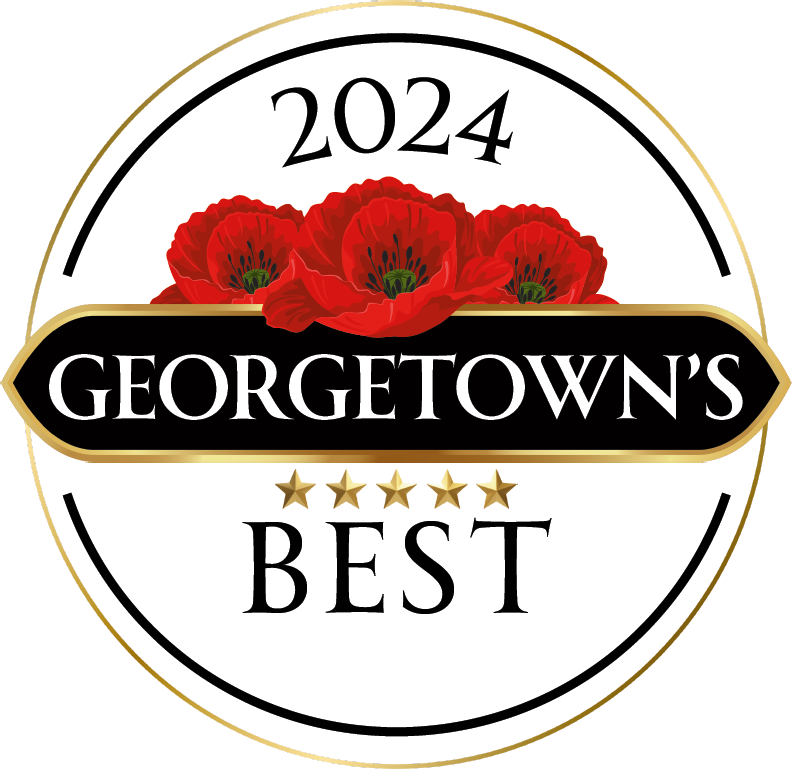 A logo for Georgetown's Best 2024