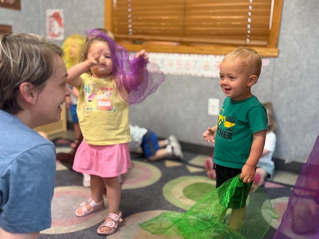 Cute little boy and beautiful woman
