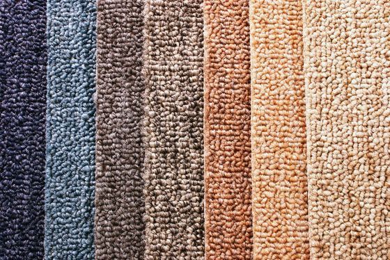 Carpet flooring materials