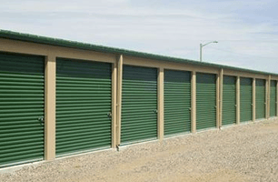 Self storage units