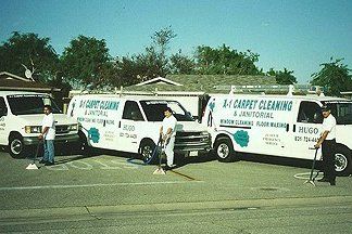 A-1 Janitorial Service van