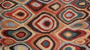 Modern style rug