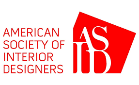 The logo for the american society of interior designers