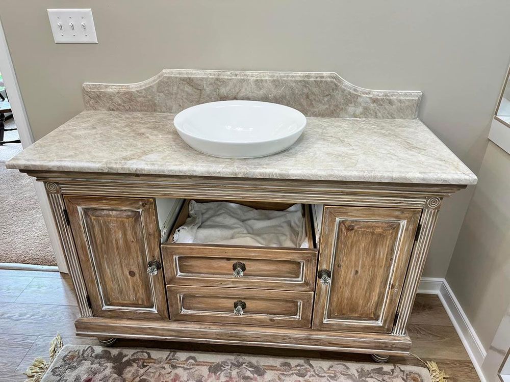 Quartzite Vanity