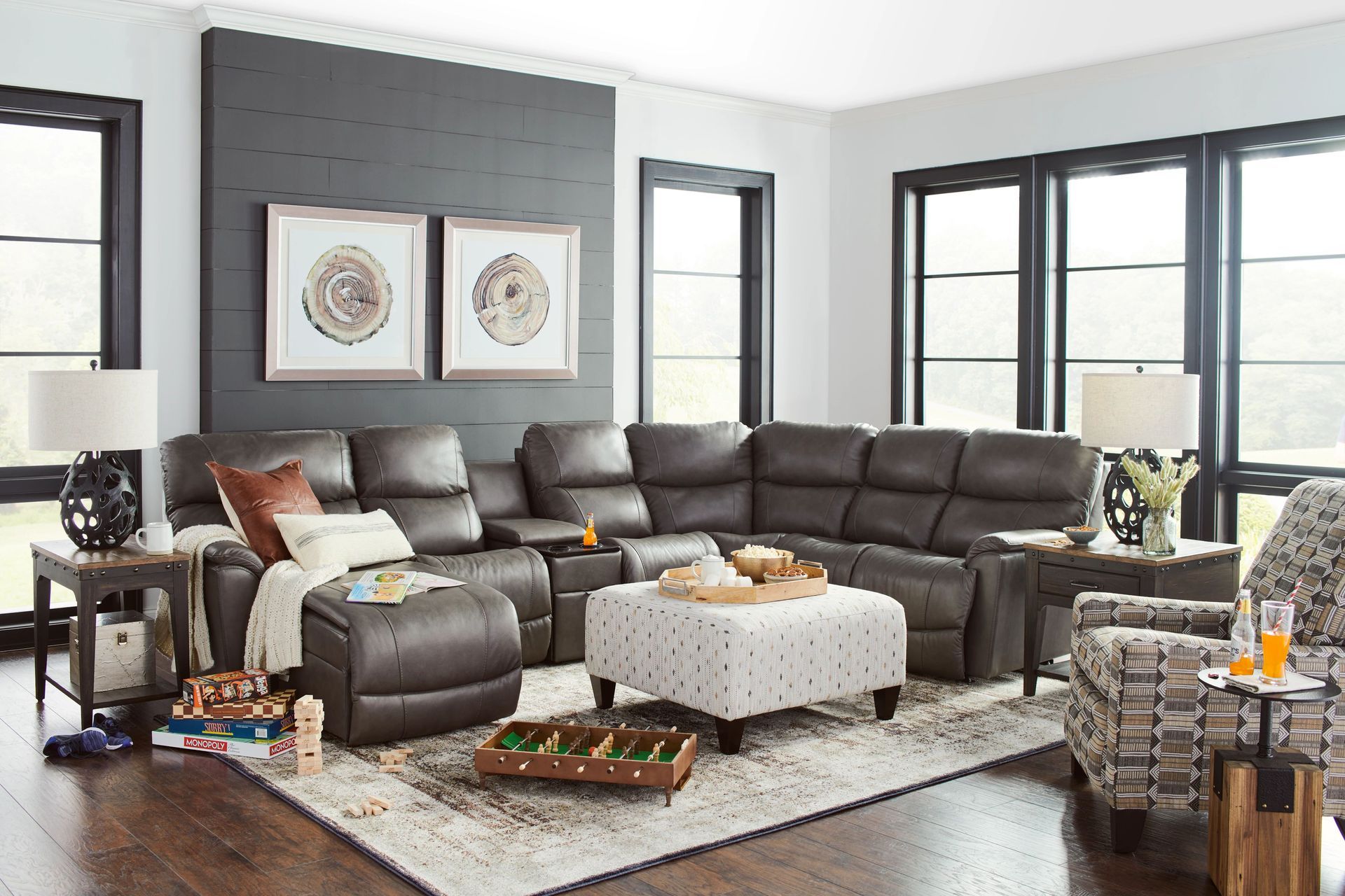 Cozy living room furniture