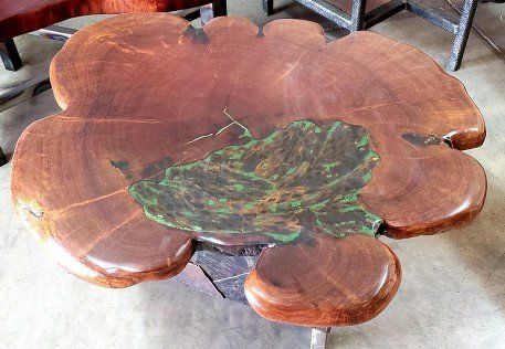 Custom mesquite table