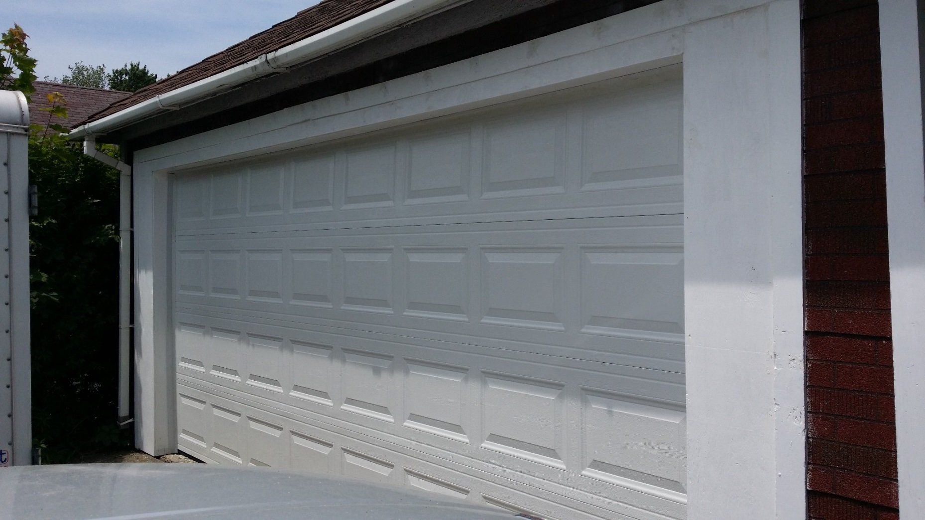 Residential garage door