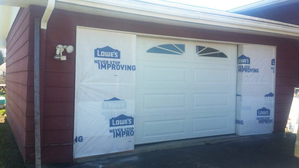Residential garage door