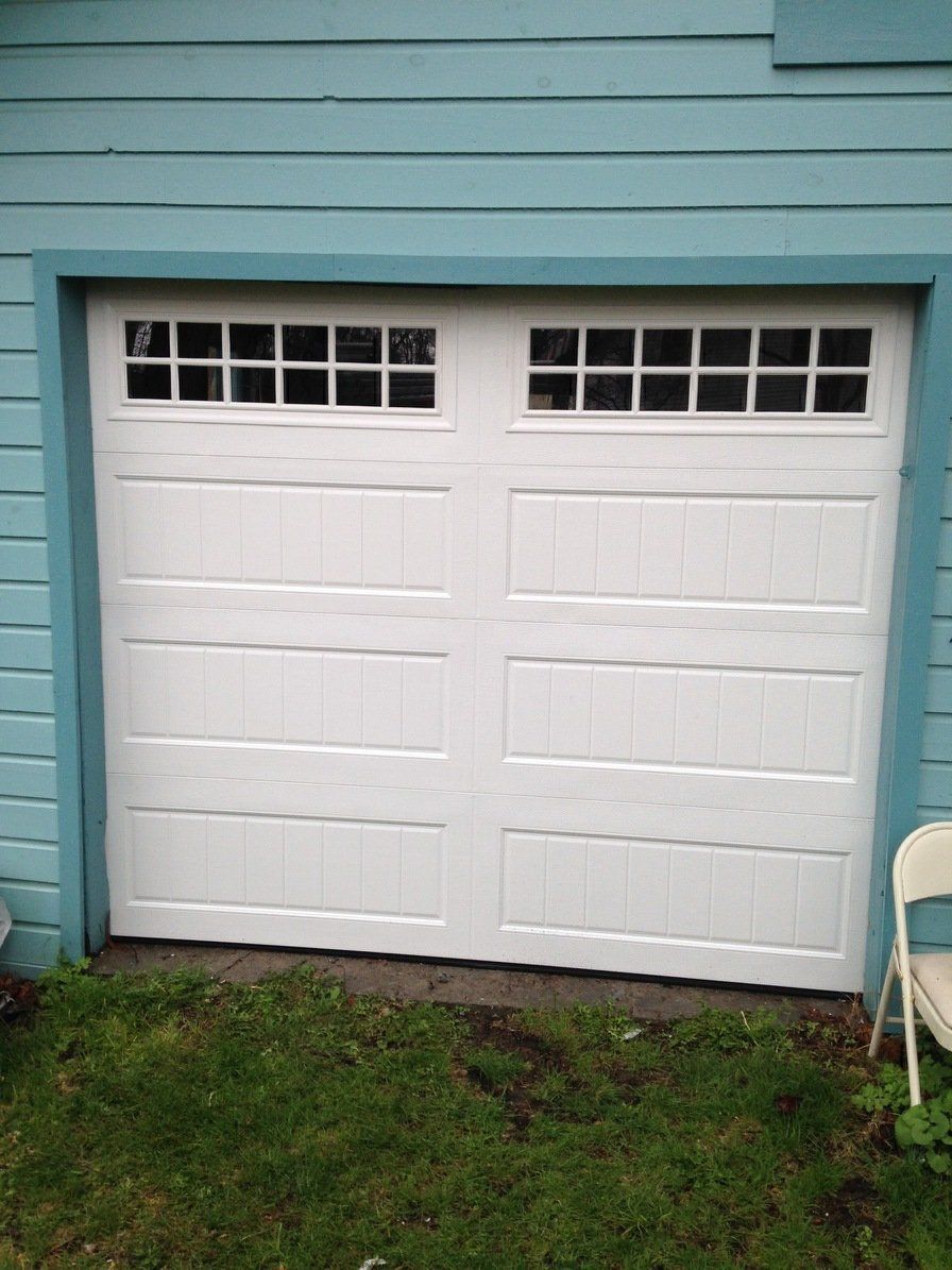Residential garage door