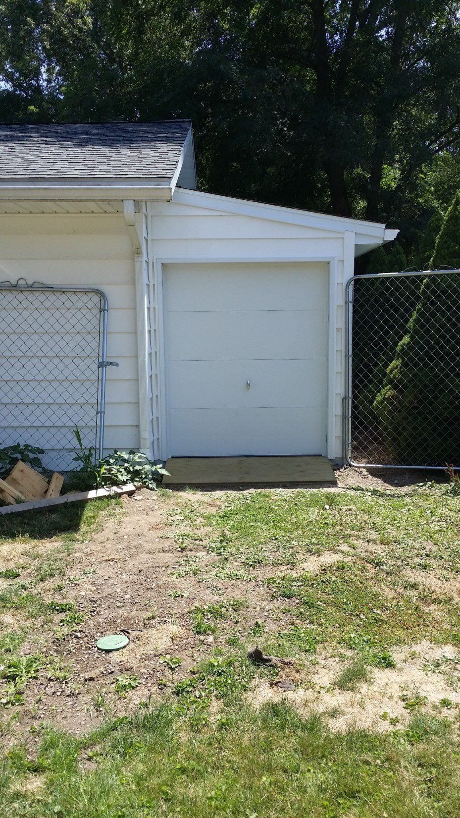 Residential garage door