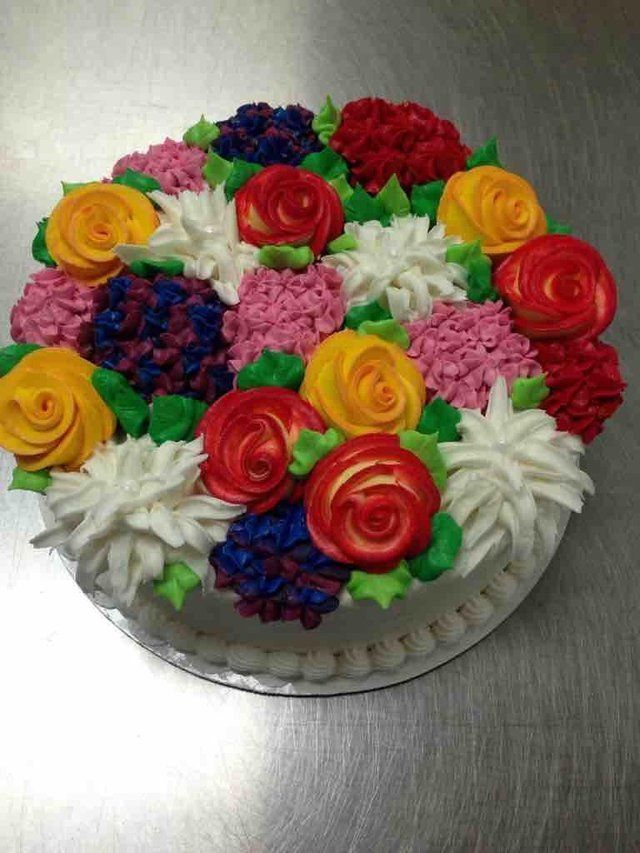 Floral Bouquet  cakes