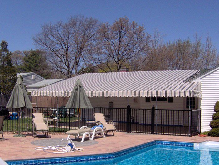 Pool awning