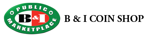 B & I Coin Shop - Logo