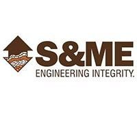 Logo for S&ME: Brown text 