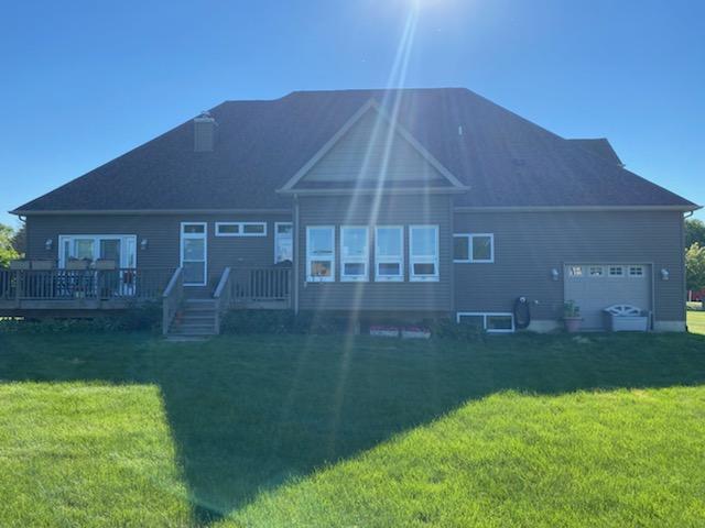 Newly installed roof