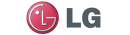 LG logo: a pink circle with