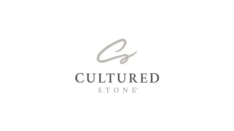 Cultured Stone logo with a stylized gray “C” above the wordmark on a white background