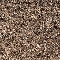 Brown wood chip mulch ground texture