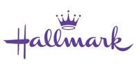 Hallmark logo with purple script and crown.