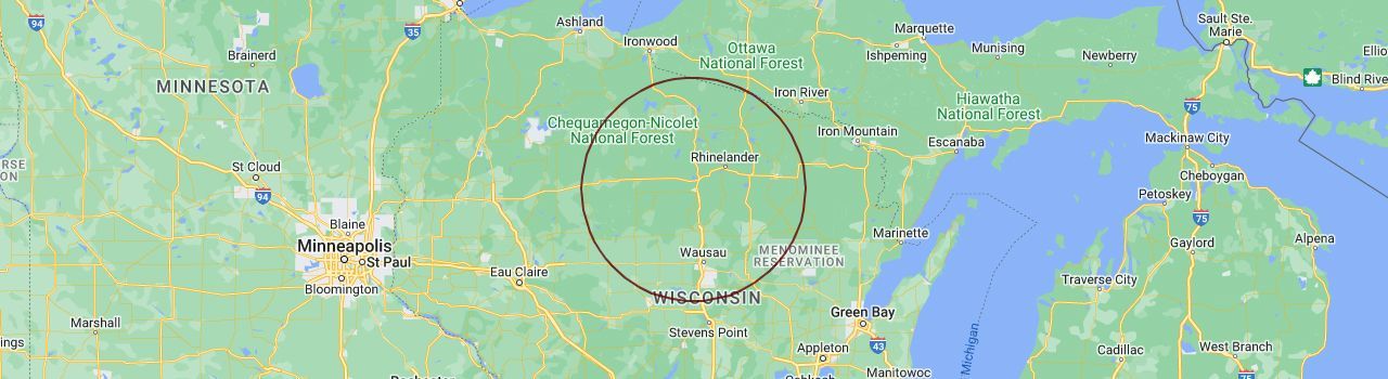 Ashwipe-WI Chimney Sweeps LLC's radius map