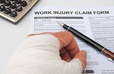 Injury claim form