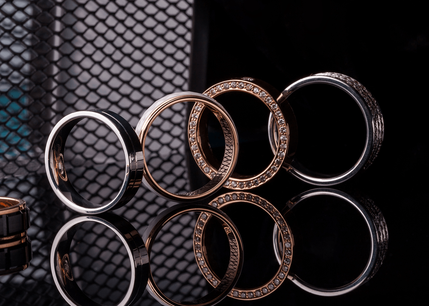 Learn more about Silver and Gold Silver and gold rings