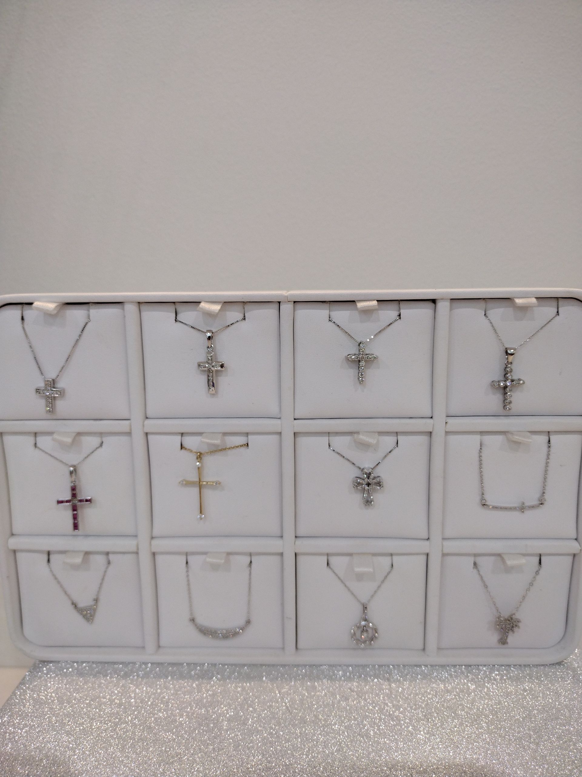 Gold and silver necklace for women