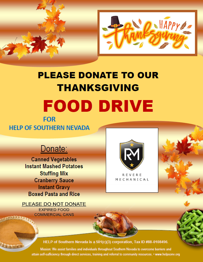 Food Drive Donation