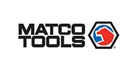 MATCO TOOLS logo with black text and a blue-red hexagon emblem