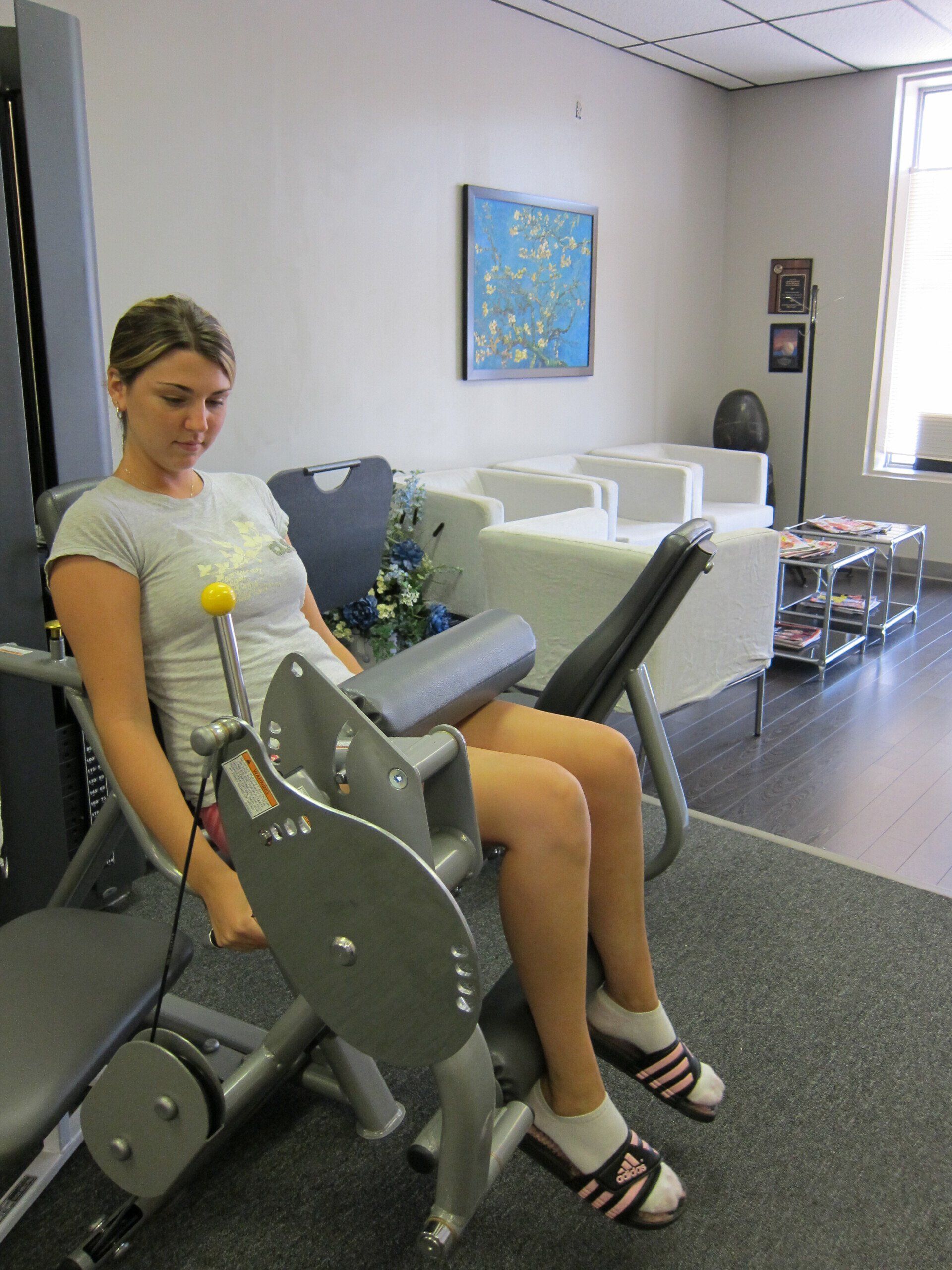 Women taking therapy session