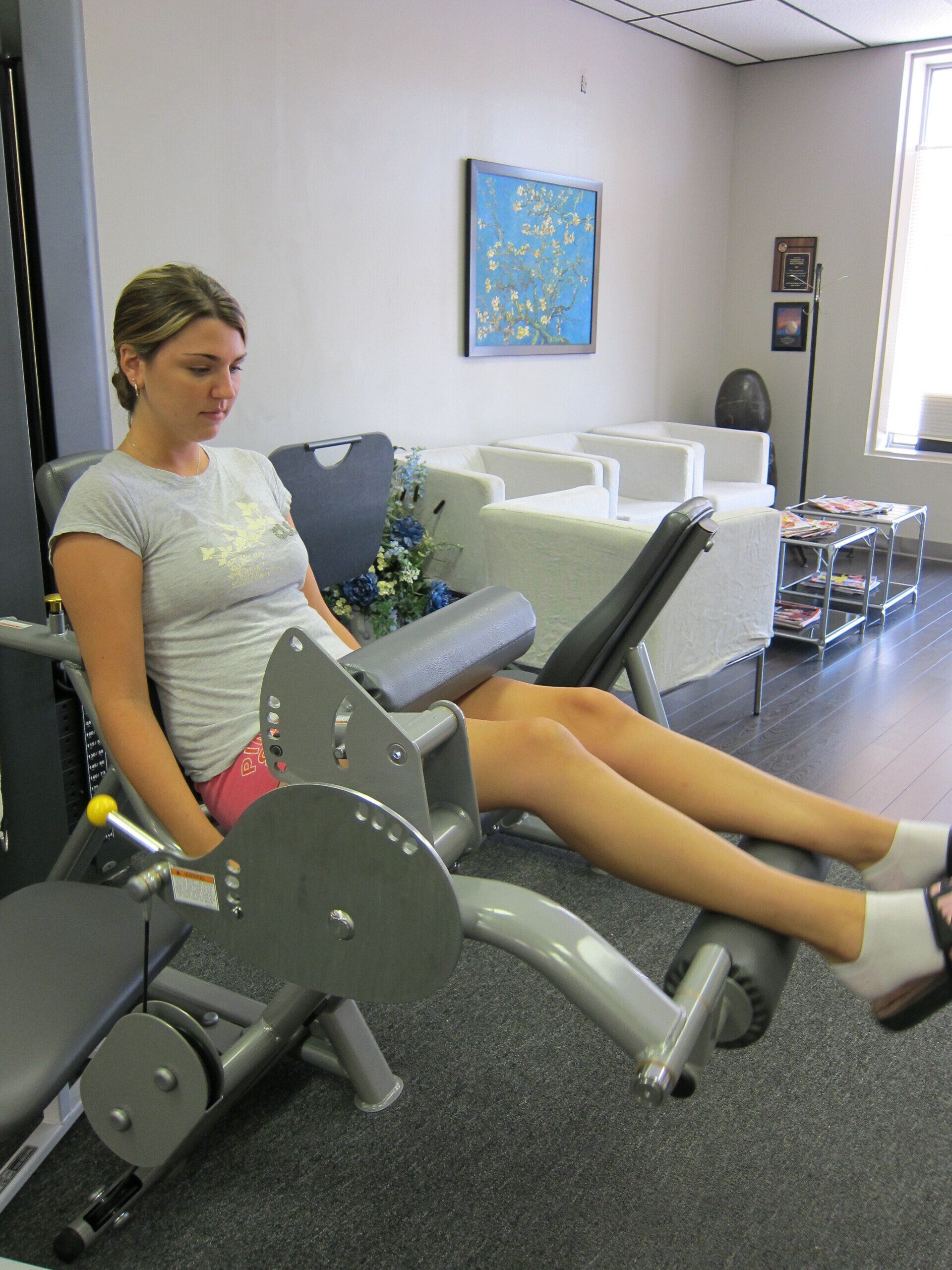 Women taking therapy session