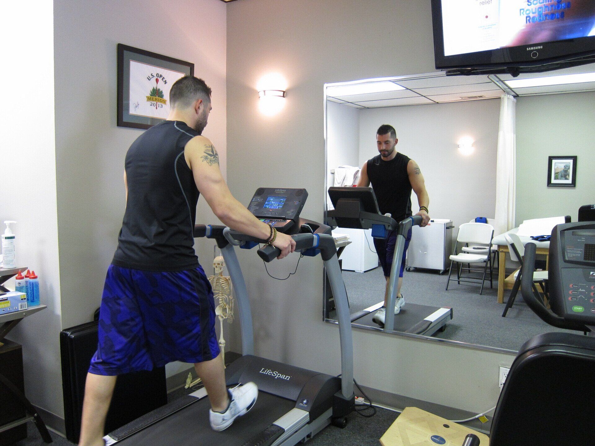 man in a therapy session