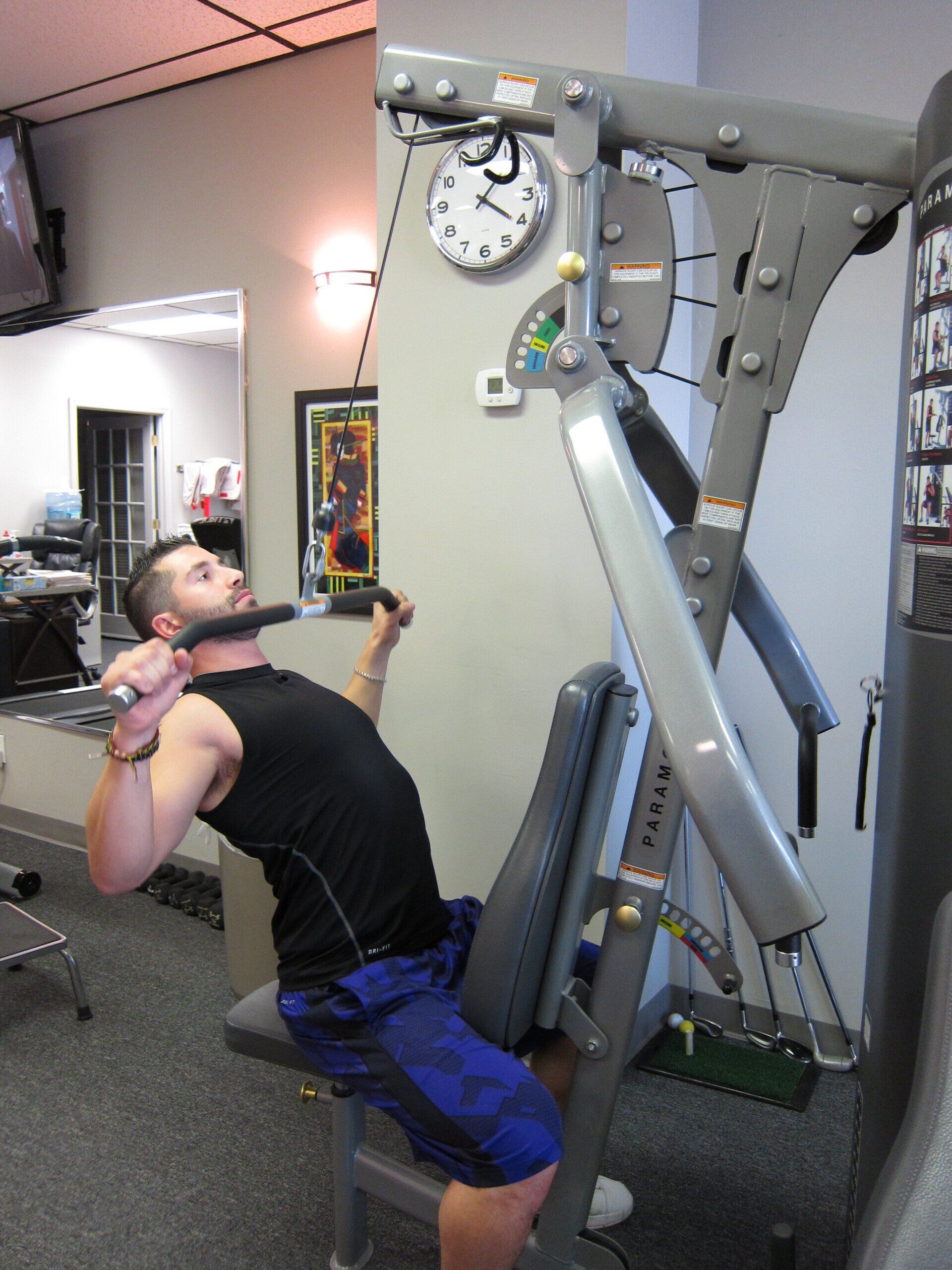 man in a therapy session