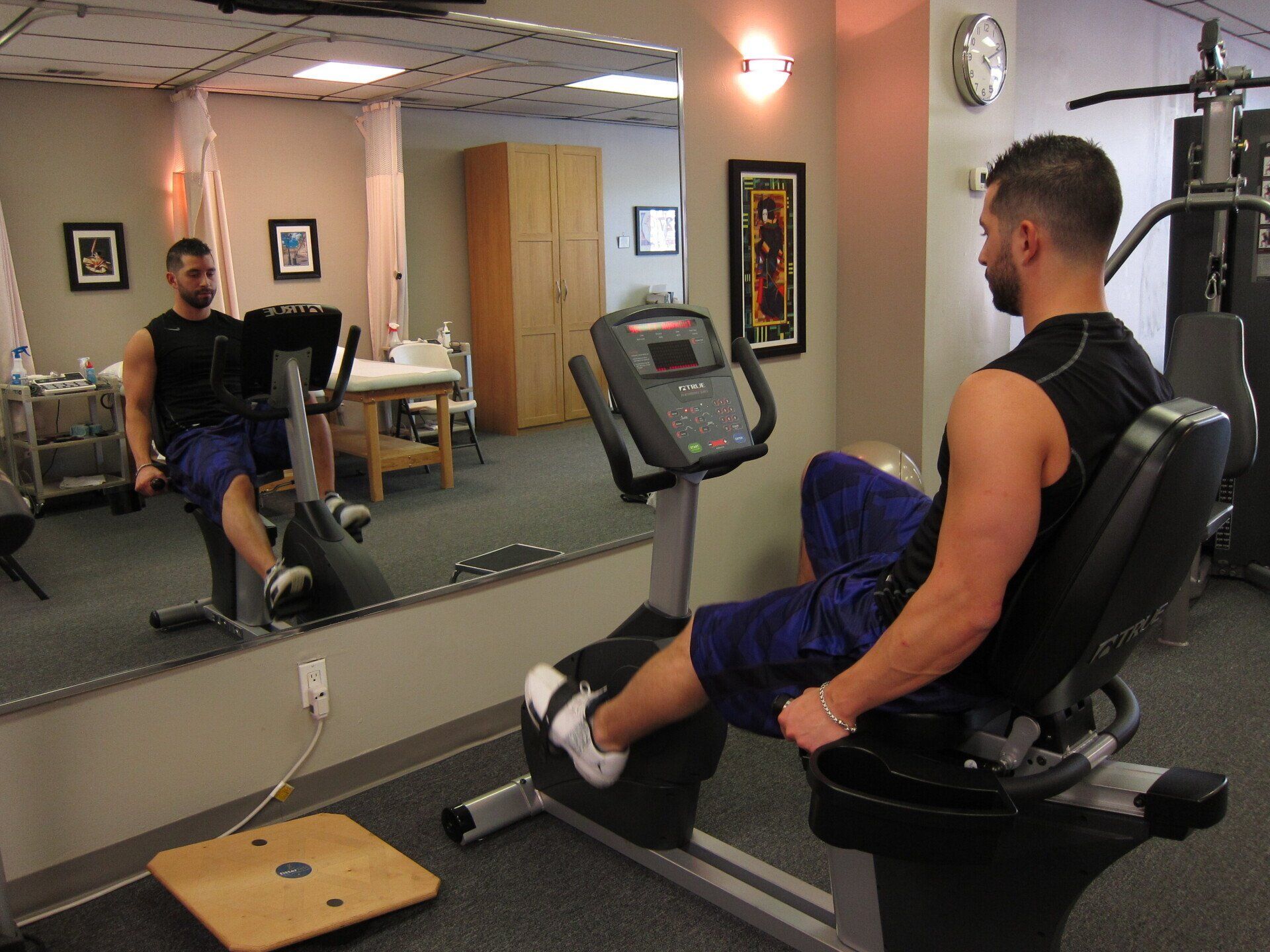 man in a therapy session