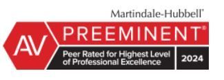 Martindale Hubbell Preeminent Award 2024
