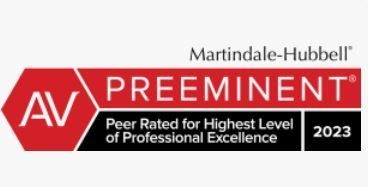 Martindale Hubbell Preeminent Award 2023