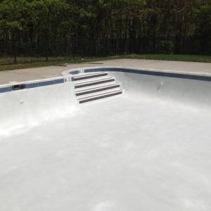 Swimming Pool Marble Dusting
