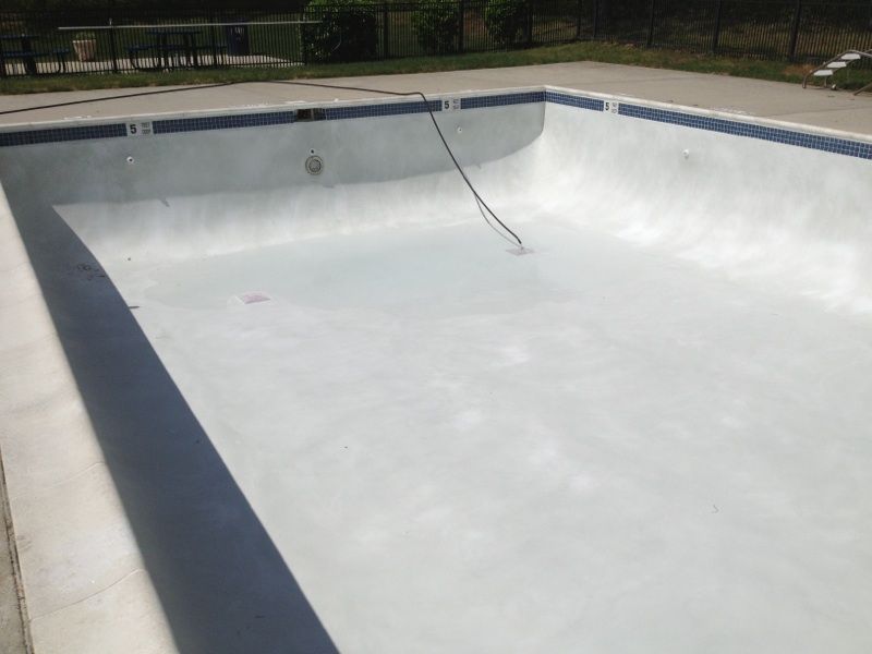 Swimming Pool Marble Dusting