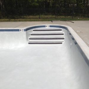 Swimming Pool Marble Dusting