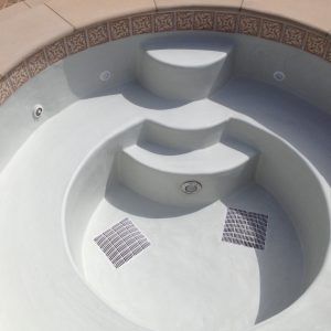 Swimming Pool Marble Dusting