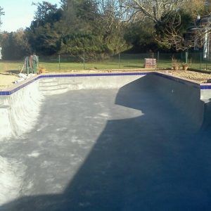 Swimming Pool Marble Dusting